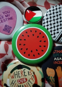Palestijnse Watermeloen Button