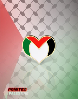 Palestina in mijn Hart Pin