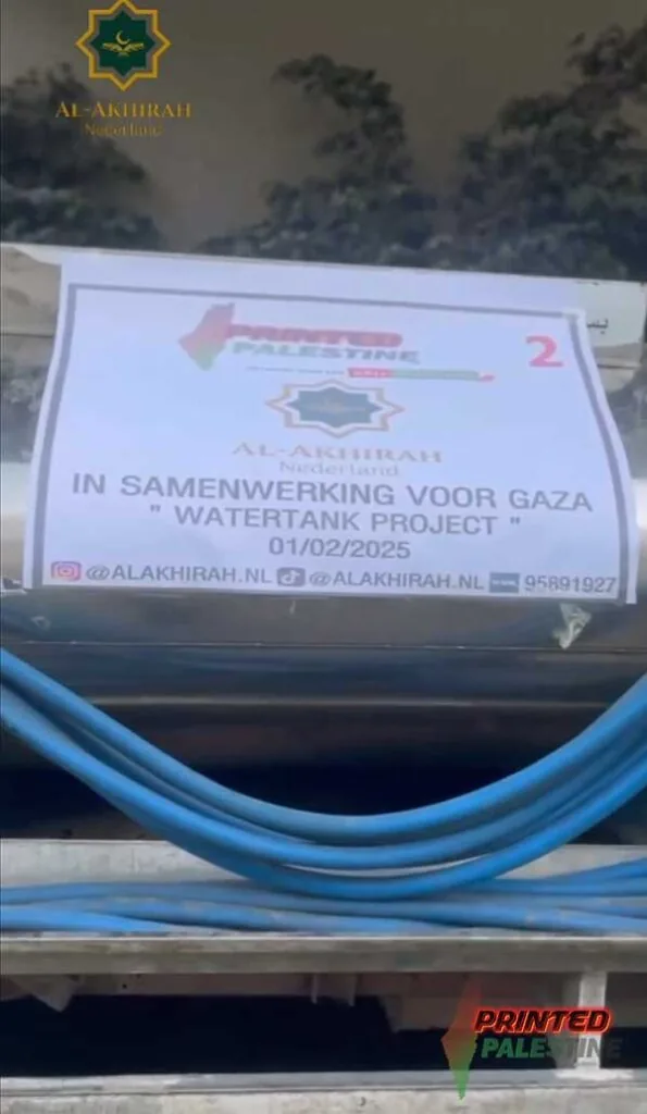 watertank-doneren-water-gaza-noodhulp