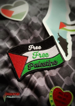 Strijkpatch FREE FREE PALESTINE