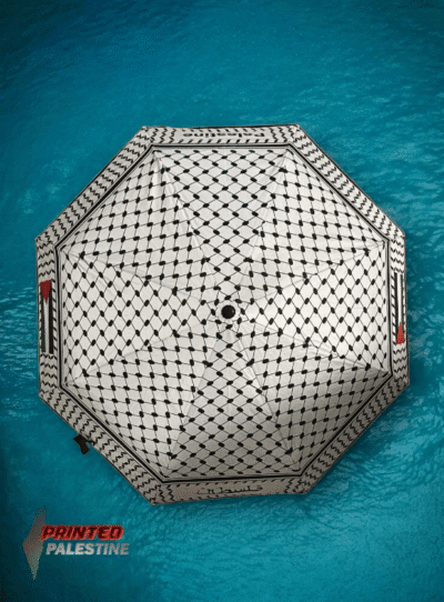 Palestina Paraplu met een traditionele Keffiyeh patroon