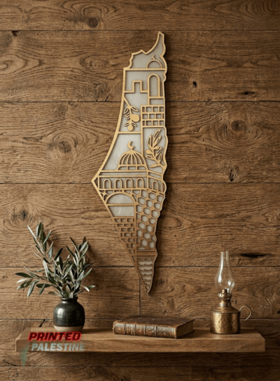 Wanddecoratie Palestijns Erfgoed [white]