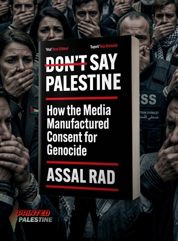 dont say palestine assal rad boek