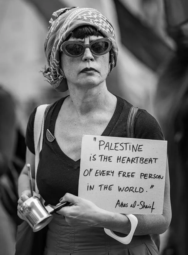 Palestine is the heartbeat of every free person - Citaat van vermoorde journalist Anas Al-Sharif