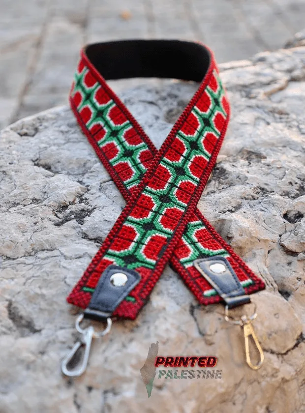 Tatreez Schouderband 'Watermelon'