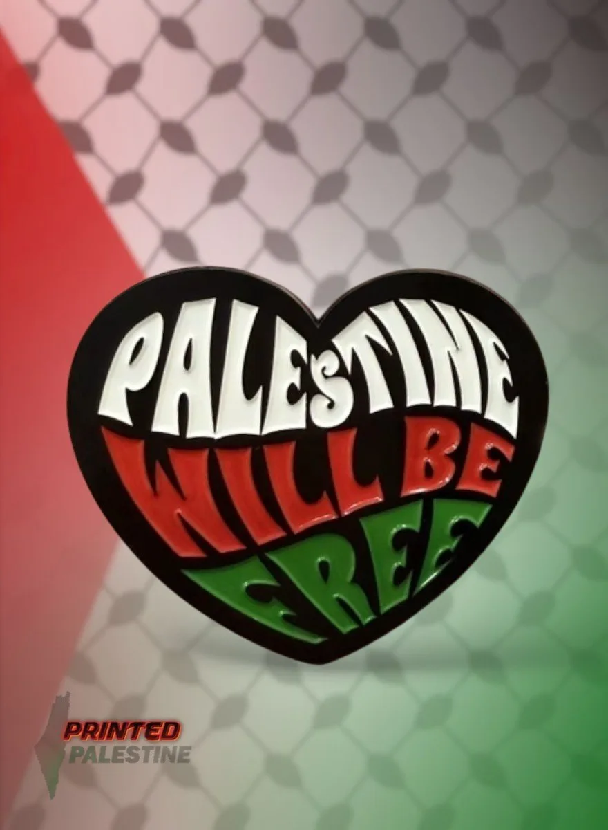 Free Palestine speld